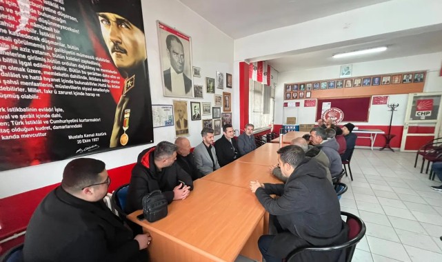 CHP Ermenek İlçe Başkanlığı'nda Buluşma