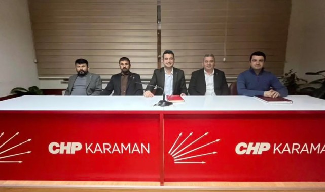 CHP Karaman İl Başkanlığı Yönetim Kurulu Toplantısı Gerçekleştirdi