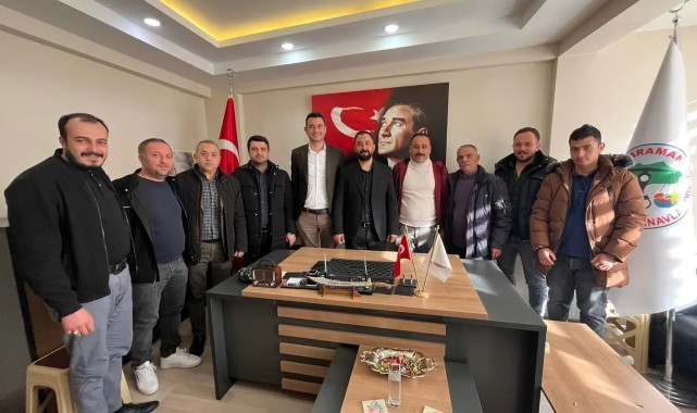 CHP Karaman'dan Pazarcılar ve Manavcılar Odası'na Ziyaret