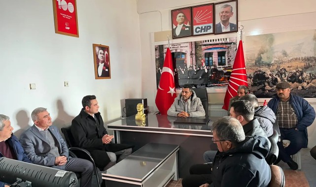 CHP'li Heyet Karaman'da İlçe Başkanlıklarını Ziyaret Etti