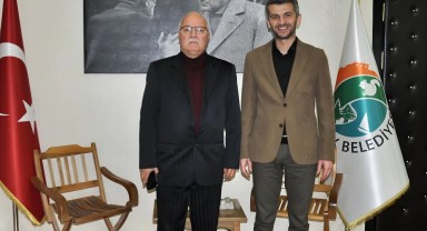 Ermenek Belediye Başkanı Mustafa Bozcu, Sendika Danışmanını Ağırladı