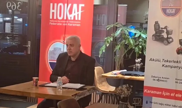 Hollanda Karamanlılar Federasyonu Gelecek Faaliyetlerini Planladı