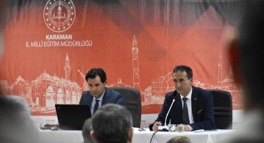 Karaman Okul Müdürleri Eğitim Gündemini Değerlendirdi