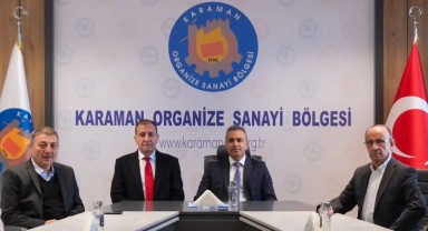 Karaman OSB'de Vali Çiçek'ten Sanayicilere Ziyaret