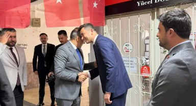 Karaman Valisi Hayrettin Çiçek, CHP İl Başkanlığını Ziyaret Etti