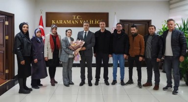 Karaman Valisi Hayrettin Çiçek'e Ziyaret