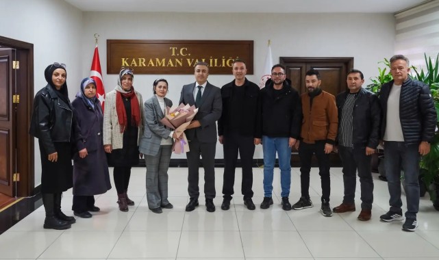 Karaman Valisi Hayrettin Çiçek'e Ziyaret