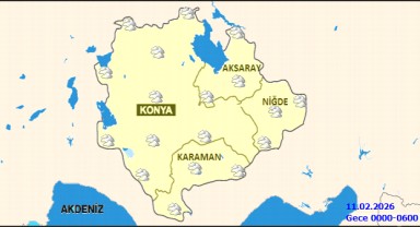 Karaman'da 10 Şubat Hava Durumu: Yağmur ve Yüksek Sıcaklık Bekleniyor