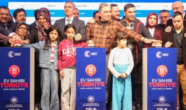 Karaman'da 1.550 Sosyal Konut Hak Sahibi Belli Oldu