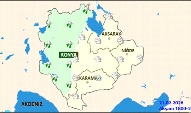 Karaman'da Bugün Parçalı ve Çok Bulutlu Hava, Öğleden Sonra Yağmur Bekleniyor