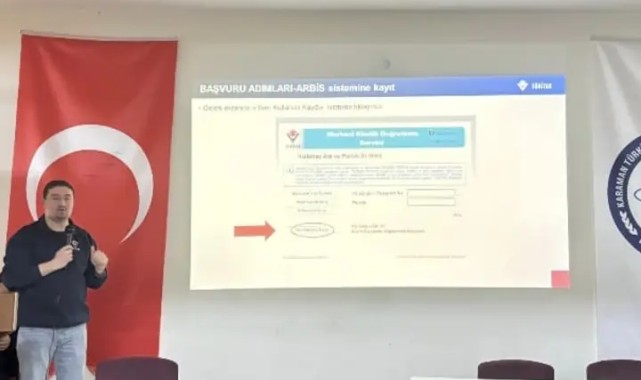 Karaman'da Öğrencilere TÜBİTAK Bilim Olimpiyatları Bilgilendirmesi