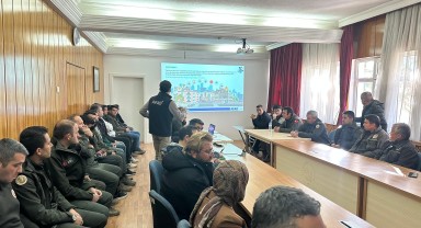 Karaman'da Orman İşletme Personeline Afet Farkındalık Eğitimi Verildi