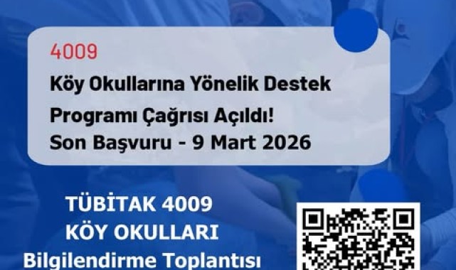 TÜBİTAK'tan Köy Okullarına Yönelik Yeni Destek Programı Çağrısı