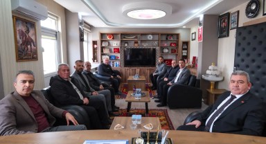 Vali Hayrettin Çiçek Akçaşehir Belediyesini Ziyaret Etti