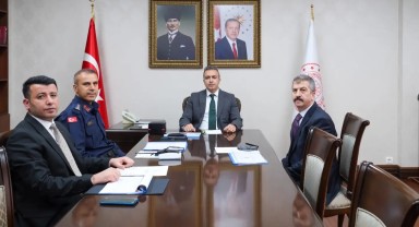 Vali Hayrettin Çiçek, Düzensiz Göçle Mücadele Koordinasyon Toplantısına Katıldı