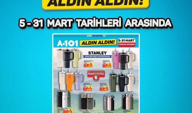 A101 Ekstra'da 5-31 Mart Arası 'Aldın Aldın' Kampanyası Başladı