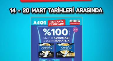 A101'de 14-20 Mart Haftasının Yıldız Ürünleri Kampanyası Başlıyor