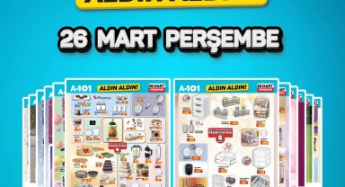 A101'de 26 Mart'tan İtibaren 