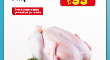 A101'de 28-29 Mart'ta Poşetli Bütün Piliç Kampanyası