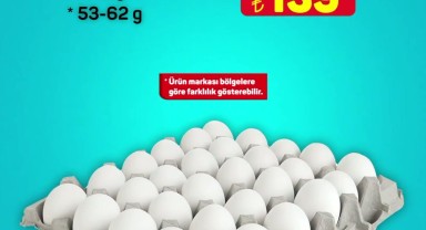 A101'de Yumurta ve Dana Kuşbaşı Kampanyası Başladı