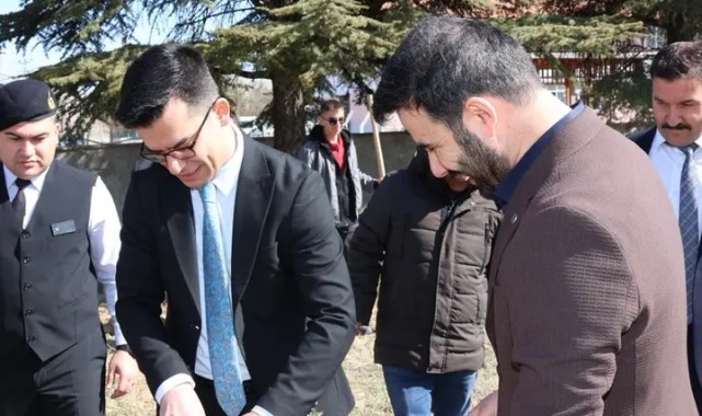 Ayrancı Kaymakamı Bünyamin İLKAY, Fidan Dikimi Etkinliğine Katıldı