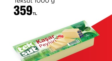 BİM'de 10 Mart'tan İtibaren Taze Kaşar Peyniri ve Diğer Ürünlerde Yeni Fırsatlar
