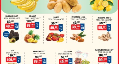 BİM'de 17-23 Mart Haftası Meyve Sebze Fırsatları Başlıyor