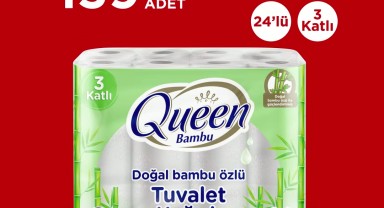 BİM'de Bu Salı Queen Bambu Tuvalet Kağıdı ve Peros Deterjan Kampanyası