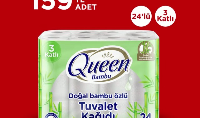 BİM'de Bu Salı Queen Bambu Tuvalet Kağıdı ve Peros Deterjan Kampanyası