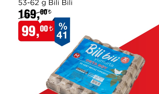 BİM'de Yumurta Fiyatlarında Büyük İndirim: 30'lu Koli 99 TL'ye Düştü