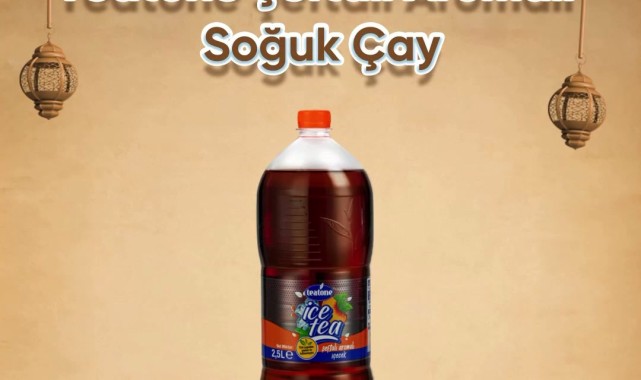 BİM'den İftar Sofralarına Özel Lezzet: Teatone Şeftali Aromalı Soğuk Çay