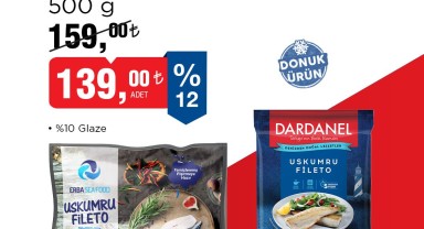 BİM'den Kaçırılmayacak Fırsat: Uskumru Fileto 6-9 Mart Arasında Mağazalarda