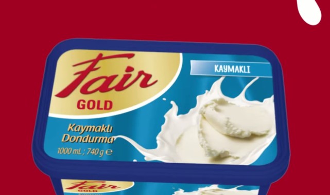 BİM'den Keyifli Hafta Sonları İçin Fair Gold Dondurma Önerisi