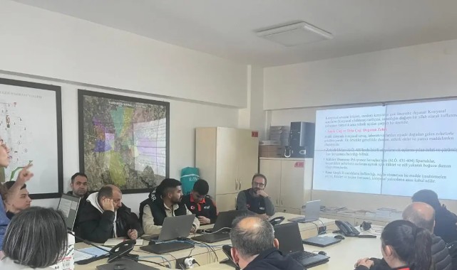 Karaman AFAD Personeline Kimyasal Olaylar Eğitimi Verildi