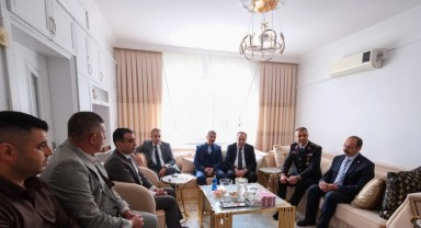 Karaman Valisi Çiçek, Şehit Aileleri Derneği Başkanı'nı Ziyaret Etti