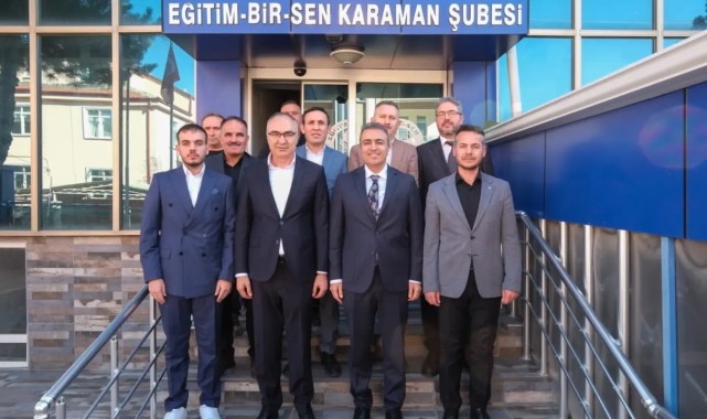 Karaman Valisi Çiçek, Sendika Temsilciliklerini Ziyaret Etti