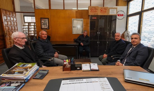 Karaman Valisi Hayrettin Çiçek, Arı Yetiştiricileri Birliği'ni Ziyaret Etti