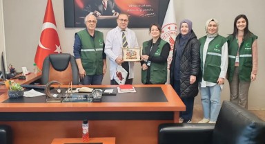 Karaman Yeşilay'dan Tıp Bayramı'nda Başhekim Toprak'a Ziyaret