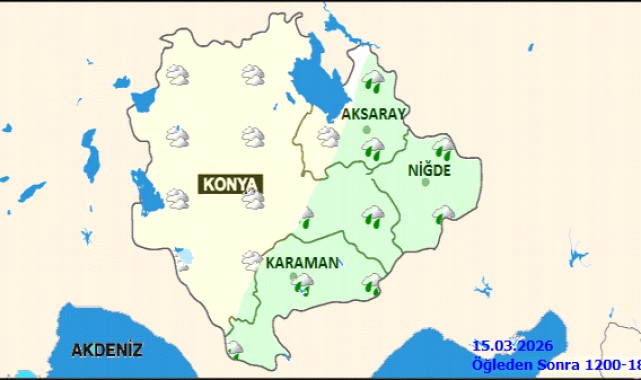 Karaman'da 5 Günlük Hava Tahmini: Sağanak Yağış ve Değişken Sıcaklıklar