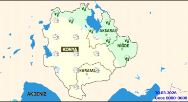 Karaman'da Hava Durumu: Yağmur ve Kuvvetli Rüzgar Bekleniyor
