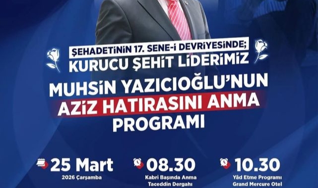 Soyfidan’dan Muhsin Yazıcıoğlu’na Vefa Mesajı