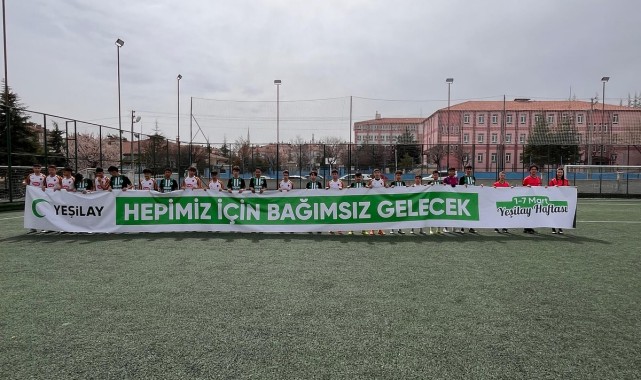 Yeşilay Karaman'dan Amatör Maçlara Destek