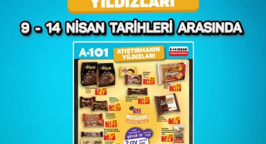 A101'de Atıştırmalık Fırsatları: 9-14 Nisan Haftası Özel İndirimleri