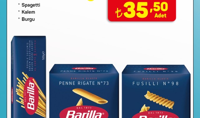 A101'de Barilla Makarna Fırsatı: 11-14 Nisan'da Özel İndirim