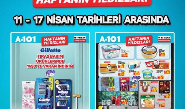 A101'de Haftanın Yıldızları: 11-17 Nisan İndirimleri Başladı