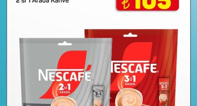 A101'de Nescafé Kahve Kampanyası Başlıyor: 20'li Paketler 105 TL
