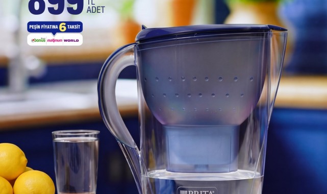 BİM'de Brita Marella XL Filtreli Sürahi 899 TL'ye Satışa Sunuluyor