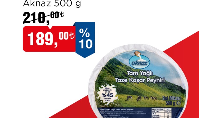 BİM'de Kaşar Peyniri İndirimi: 31 Mart - 4 Mayıs Arası Geçerli