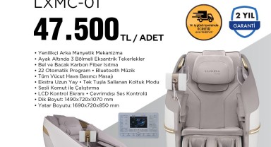 BİM'de Luxell Masaj Koltuğu Fırsatı: Peşin Fiyatına 6 Taksit