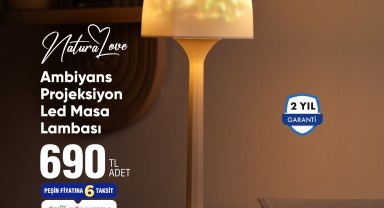 BİM'de Yeni Ürün: Ambiyans Projeksiyon Led Masa Lambası 690 TL'ye Geliyor